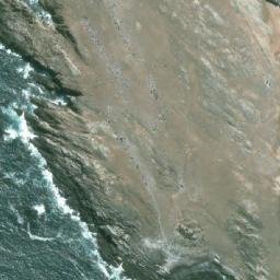 Satellite imagery of Possession Island, NA