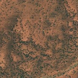 Satellite imagery of Garden Granites, AU