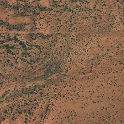 Satellite imagery of Garden Granites, AU
