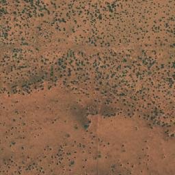 Satellite imagery of Garden Granites, AU