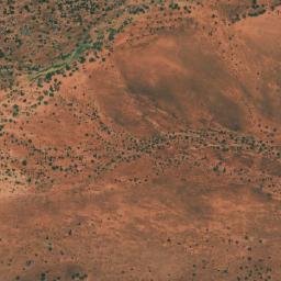 Satellite imagery of Garden Granites, AU