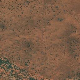Satellite imagery of Garden Granites, AU