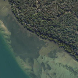 Satellite imagery of Gallagher Point, AU
