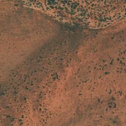 Satellite imagery of Garden Granites, AU