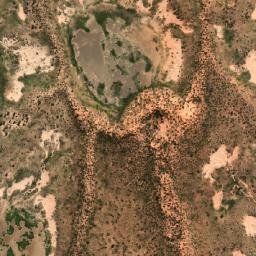 Satellite imagery of Mount MacDonnell, AU