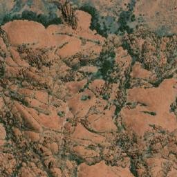 Satellite imagery of Mallacoondinna Hill, AU