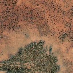 Satellite imagery of Mount Welcome, AU