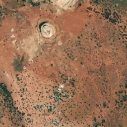 Satellite imagery of Federal City Mine, AU