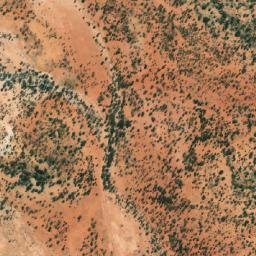 Satellite imagery of Poison Hills, AU