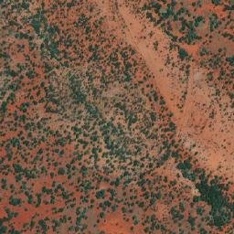 Satellite imagery of Mount Hilda, AU