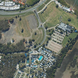 Satellite imagery of Toorbul Point, AU