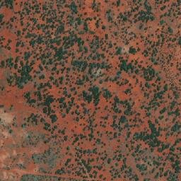 Satellite imagery of Mount Hilda, AU