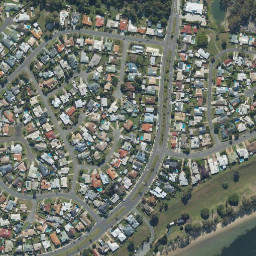Satellite imagery of Toorbul Point, AU
