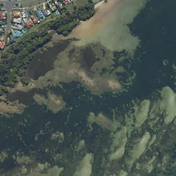Satellite imagery of Cooks Rock, AU