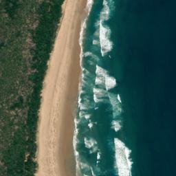 Satellite imagery of Black Rock Point, ZA