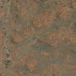 Satellite imagery of Eteamerta Hill, AU