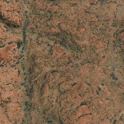 Satellite imagery of Mount Etitinna, AU