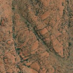 Satellite imagery of Mount Etitinna, AU