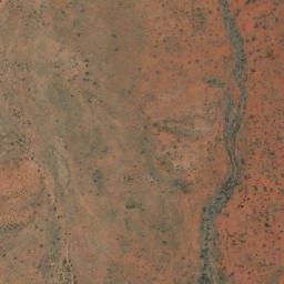 Satellite imagery of Eteamerta Hill, AU