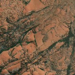 Satellite imagery of Mount Etitinna, AU