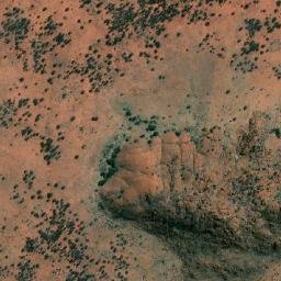 Satellite imagery of Taddy Peak, AU