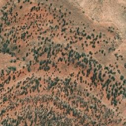 Satellite imagery of Mount John, AU