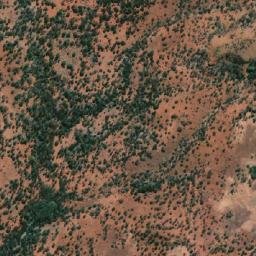 Satellite imagery of Hanns Tabletop Hill, AU