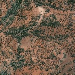 Satellite imagery of Hanns Tabletop Hill, AU