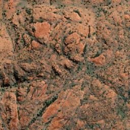 Satellite imagery of Mount Sir Thomas, AU
