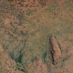 Satellite imagery of Teeta Hill, AU