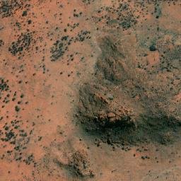 Satellite imagery of Taddy Peak, AU