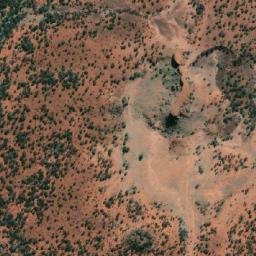 Satellite imagery of Hanns Tabletop Hill, AU