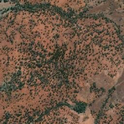 Satellite imagery of Hanns Tabletop Hill, AU