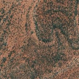 Satellite imagery of Mount John, AU