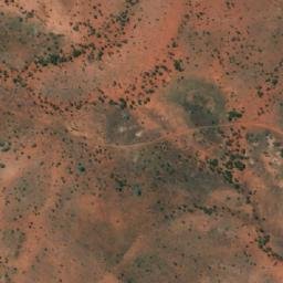 Satellite imagery of Tuckanarra Hill, AU