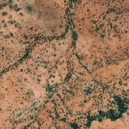Satellite imagery of Coombeloona Rock, AU