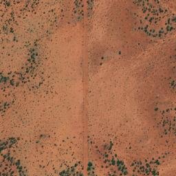 Satellite imagery of Red Hill, AU