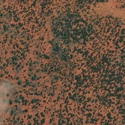 Satellite imagery of Red Hill, AU