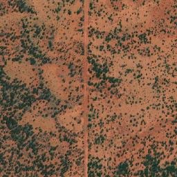 Satellite imagery of Red Hill, AU