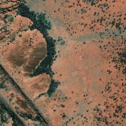 Satellite imagery of Mount Illillinna, AU