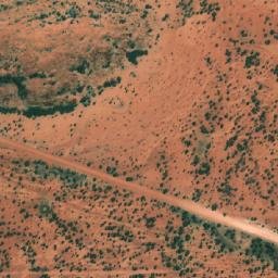 Satellite imagery of Barlangi Rock, AU