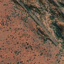 Satellite imagery of Mount Illillinna, AU