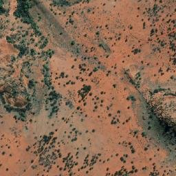 Satellite imagery of Mount Illillinna, AU
