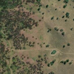 Satellite imagery of Queen Mab Mountain, AU