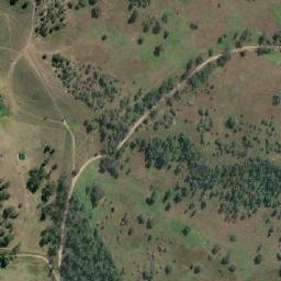 Satellite imagery of Queen Mab Mountain, AU