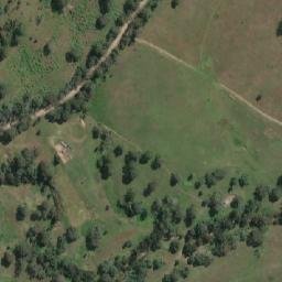 Satellite imagery of Bluff Mountain, AU