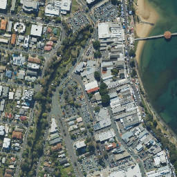 Satellite imagery of Redcliffe Point, AU