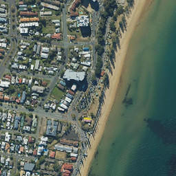 Satellite imagery of Redcliffe Point, AU