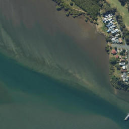 Satellite imagery of Clontarf Point, AU