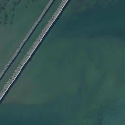 Satellite imagery of Clontarf Point, AU